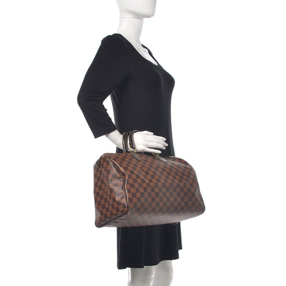 Louis Vuitton Damier Ebene Speedy 35 2 of 14