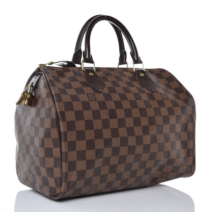 Louis Vuitton Damier Ebene Speedy 30 3 of 13