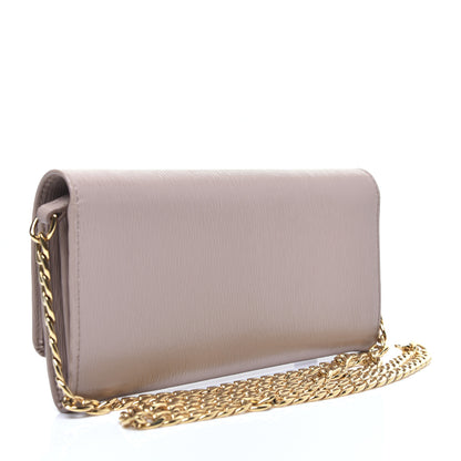 Prada Vitello Move Chain Wallet Cammeo 3 of 12