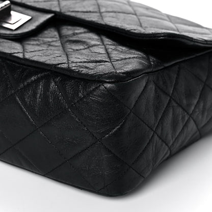 Chanel Washed Lambskin Quilted Jumbo Hybrid Reissue Flap Black 5 of 12