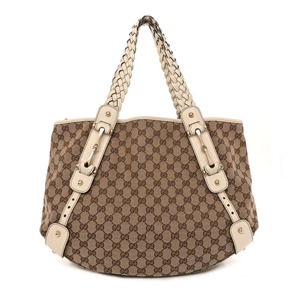 Gucci Monogram Medium Pelham Shoulder Bag Off White 1 of 13