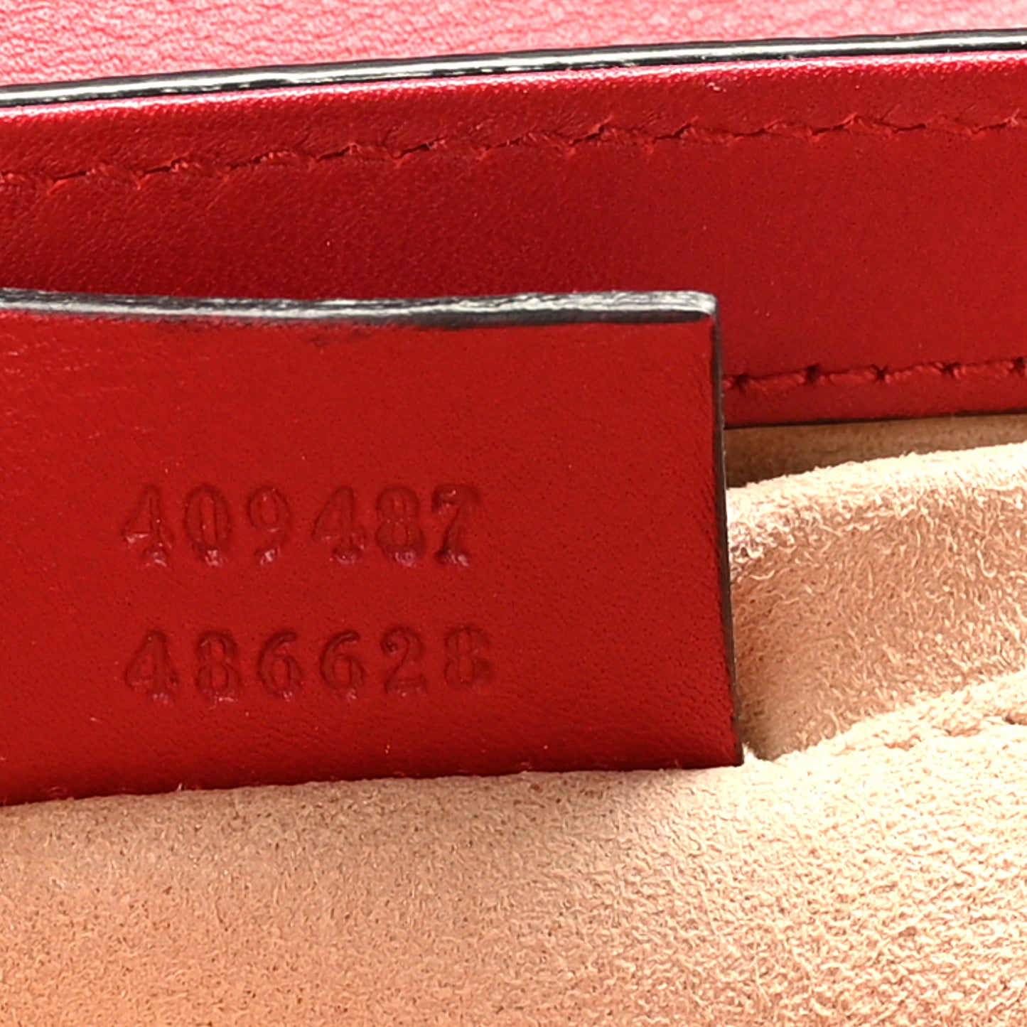 GG Supreme Monogram Moon Calfskin Small Padlock Shoulder Bag Beige Blue Hibiscus Red Mystic White
