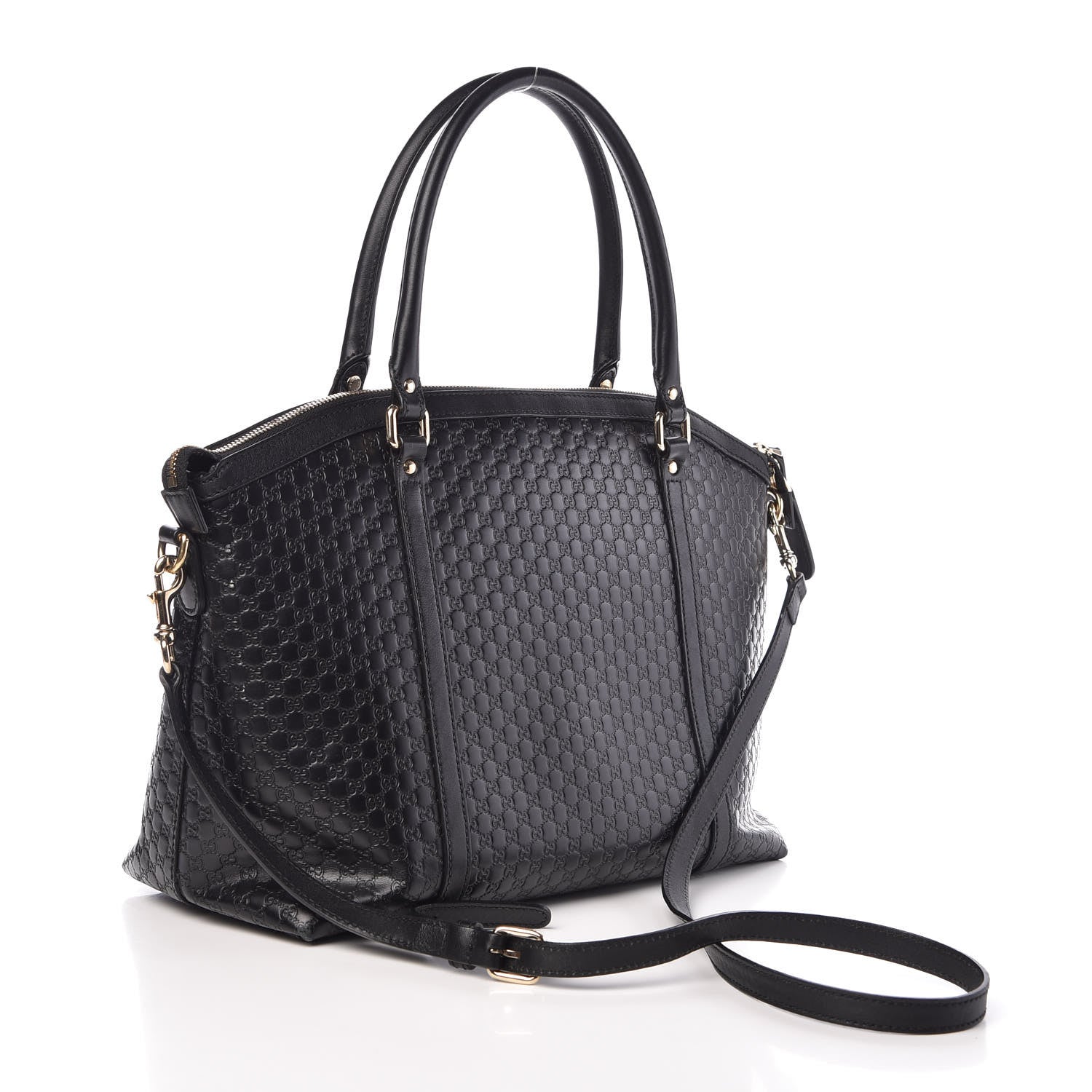 Gucci Soft Microguccissima Dome Satchel Black 3 of 9