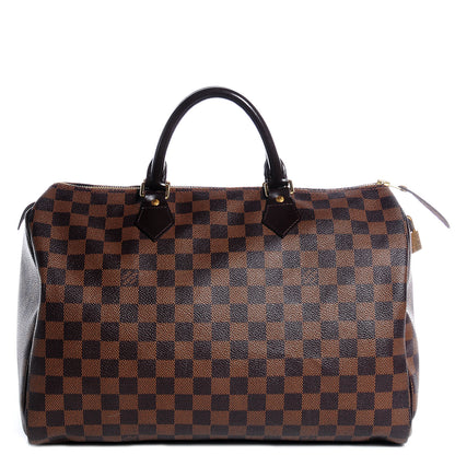 Louis Vuitton Damier Ebene Speedy 35 1 of 7