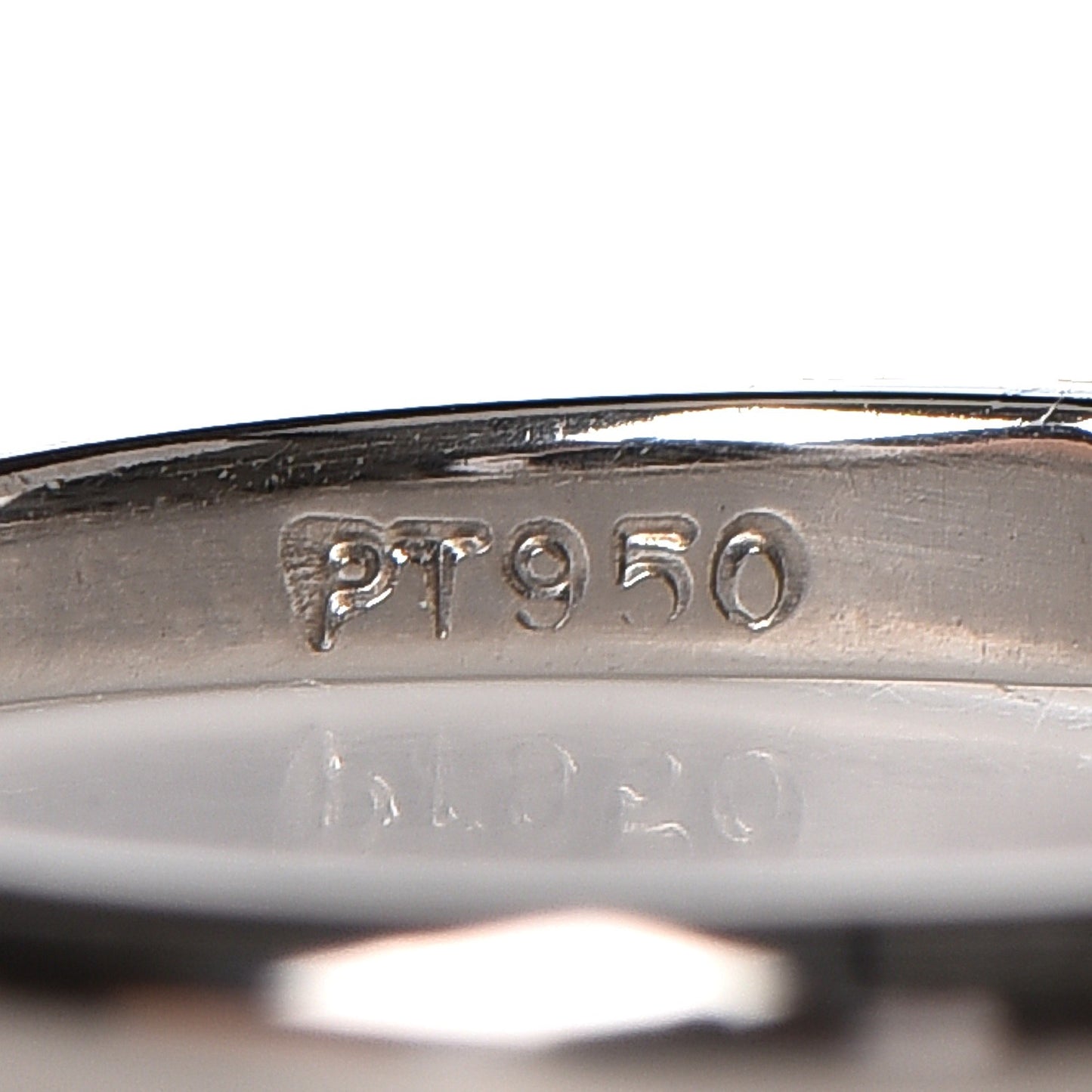 Platinum Diamond 2.2mm Embrace Half Circle Band Ring 52 6