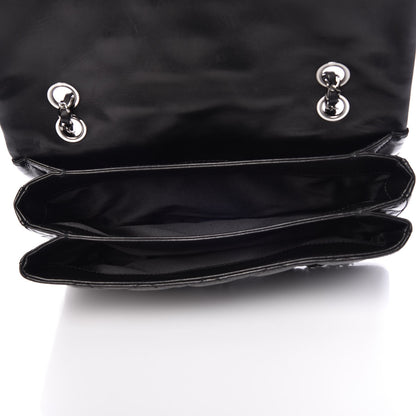 Chanel Lambskin Quilted Large 3 Flap Black 5 of 11