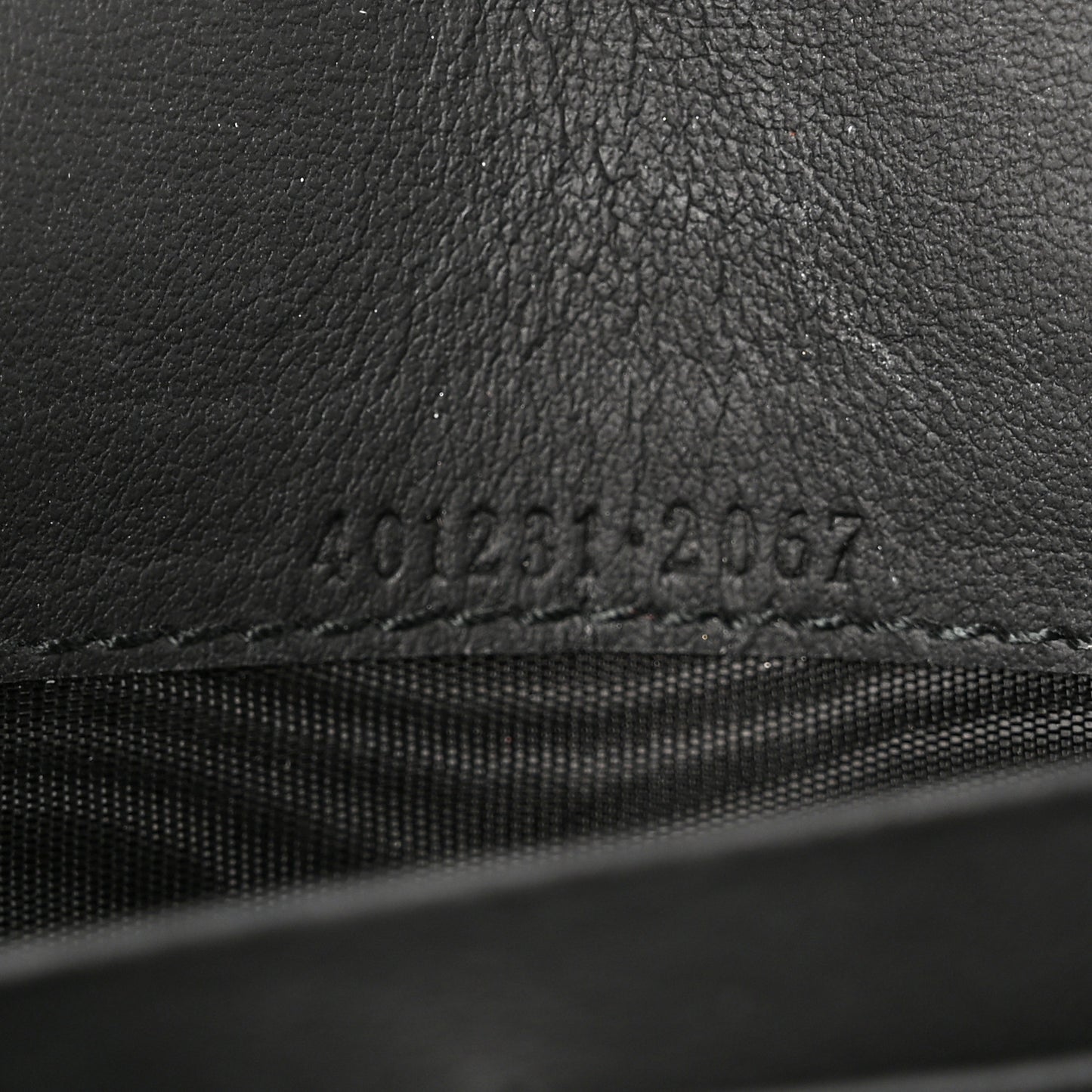 GG Supreme Monogram Mini Dionysus Chain Wallet Beige Black