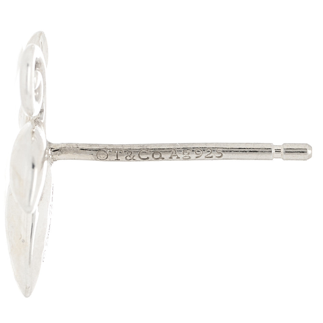 Sterling Silver Paloma Picasso Olive Leaf Earrings