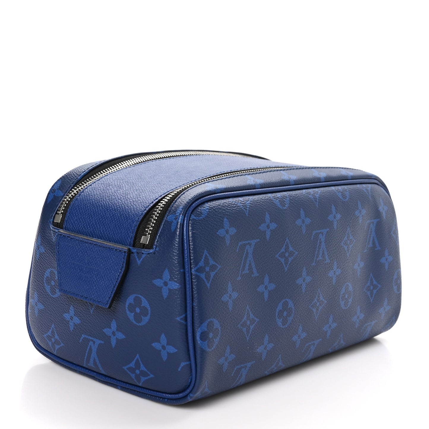 LOUIS VUITTON Taigarama Dopp Kit Toilet Pouch Cobalt