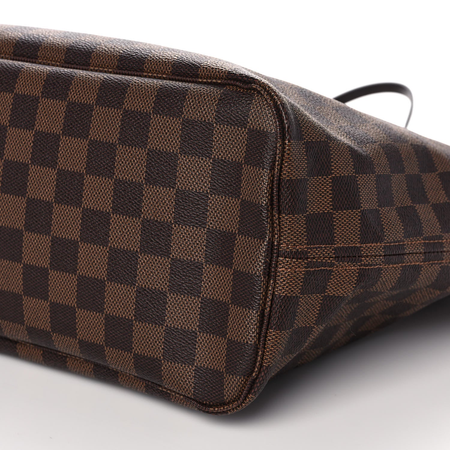 Louis Vuitton Damier Ebene Neo Neverfull MM Rose Ballerine 12 of 13