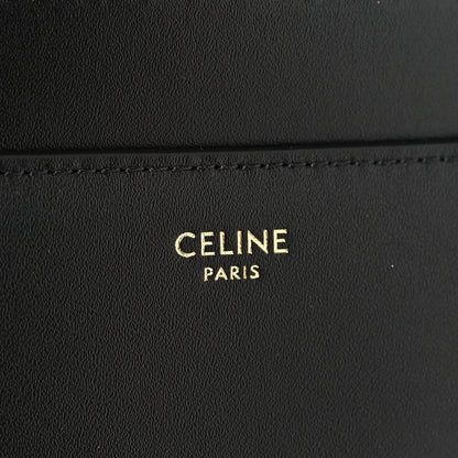 Celine Satinated Calfskin Small 16 Top Handle Bag Black 7 of 13