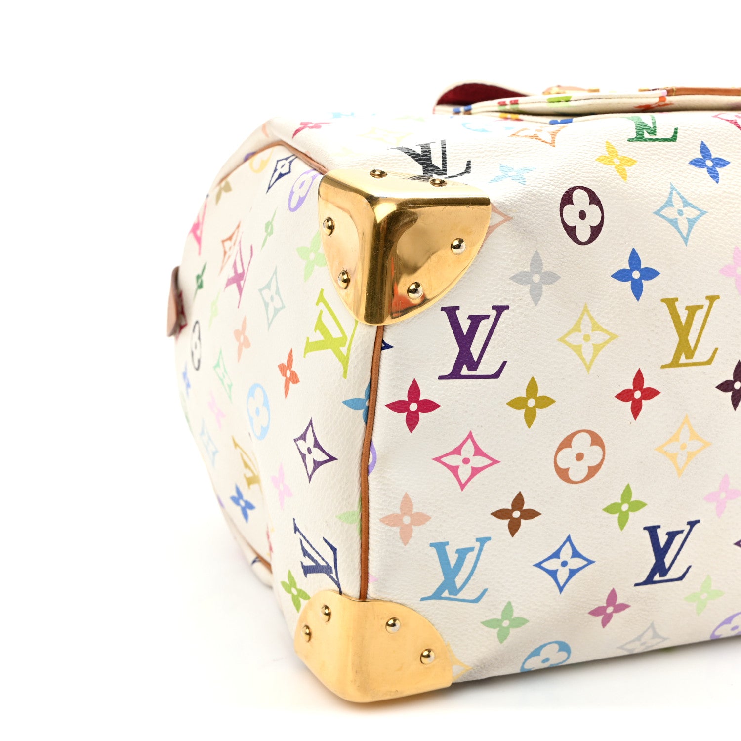 Louis Vuitton Monogram Multicolor Speedy 30 White 8 of 10