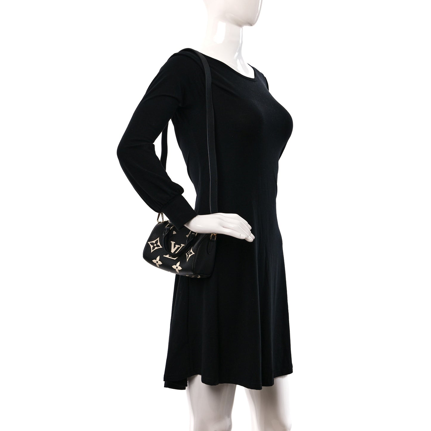 Empreinte Monogram Giant Nano Speedy Black Beige