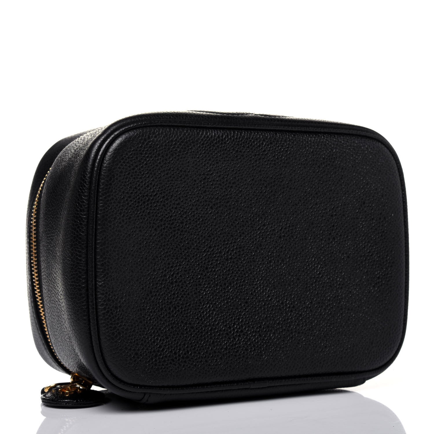 Chanel Caviar Vanity Cosmetic Case Black 4 of 21