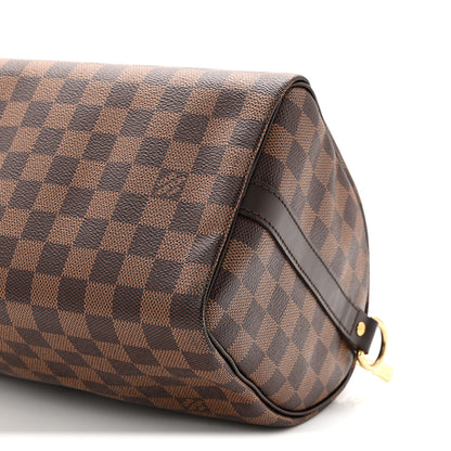 Louis Vuitton Damier Ebene Speedy Bandouliere 25 10 of 10