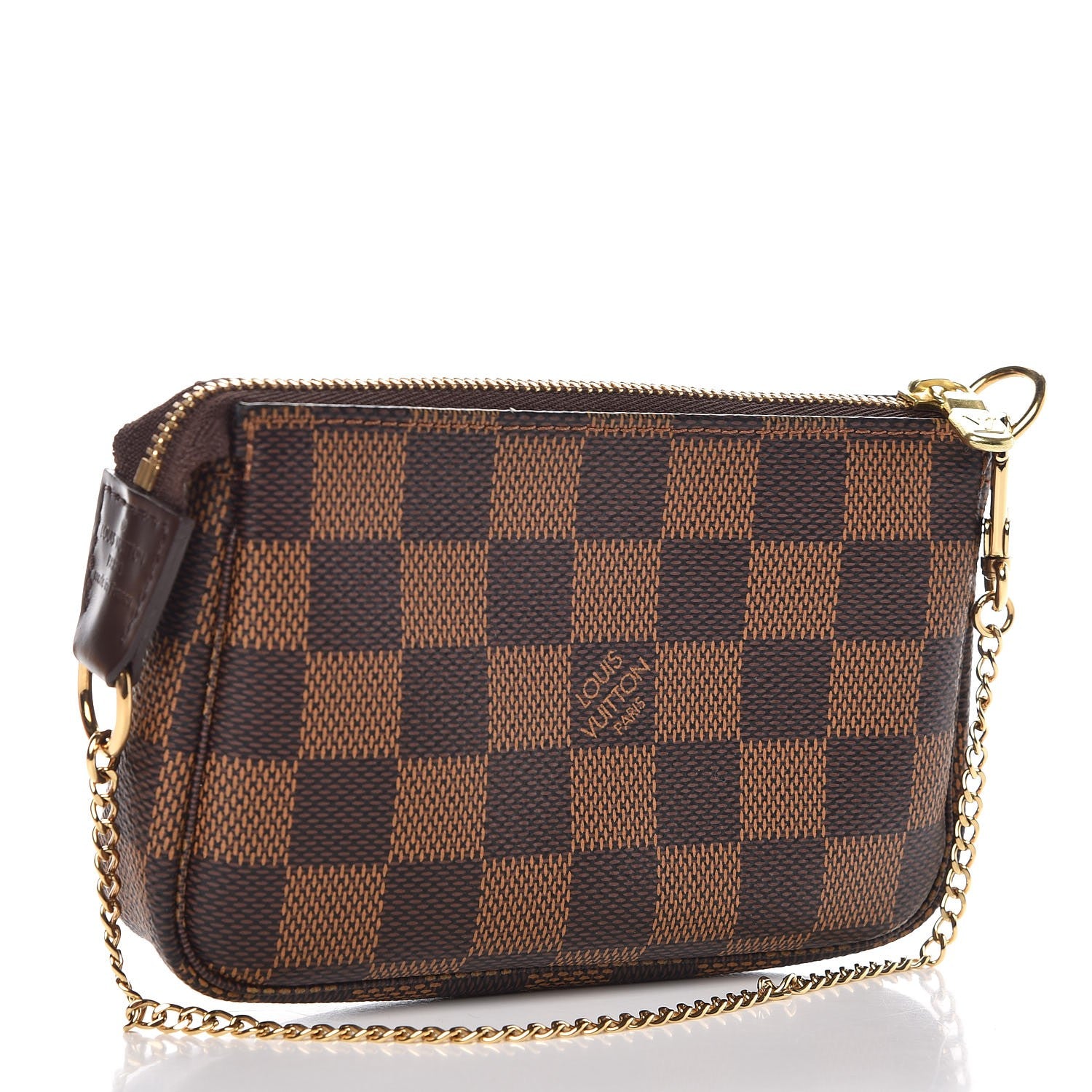 Louis Vuitton Damier Ebene Mini Pochette Accessories 3 of 8
