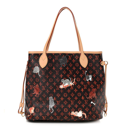 Louis Vuitton Catogram Neverfull MM Marron 3 of 14