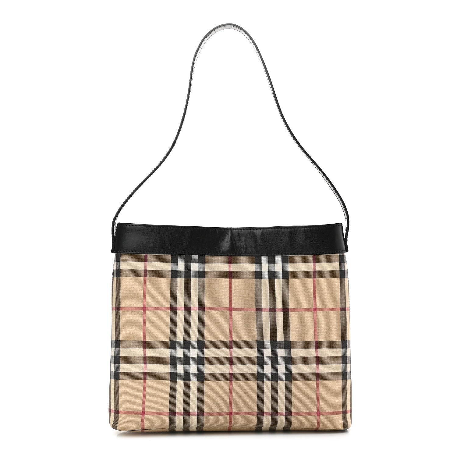 Burberry Prorsum House Check Shoulder Bag Black 1 of 10