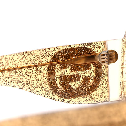 Gucci Acetate Pineapple GG0150/S Sunglasses Gold 5 of 6