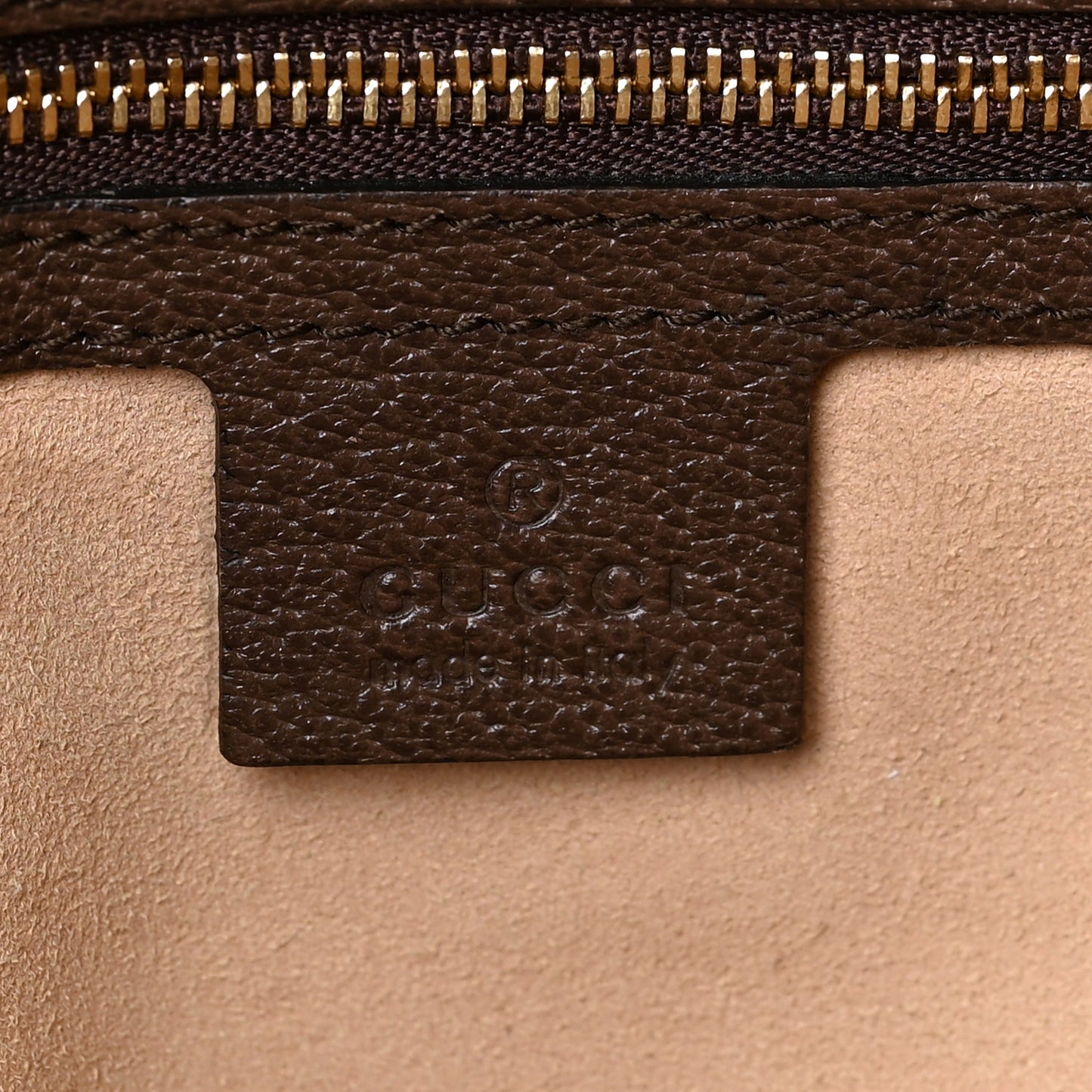 GG Supreme Monogram Medium Ophidia Shopping Tote Brown