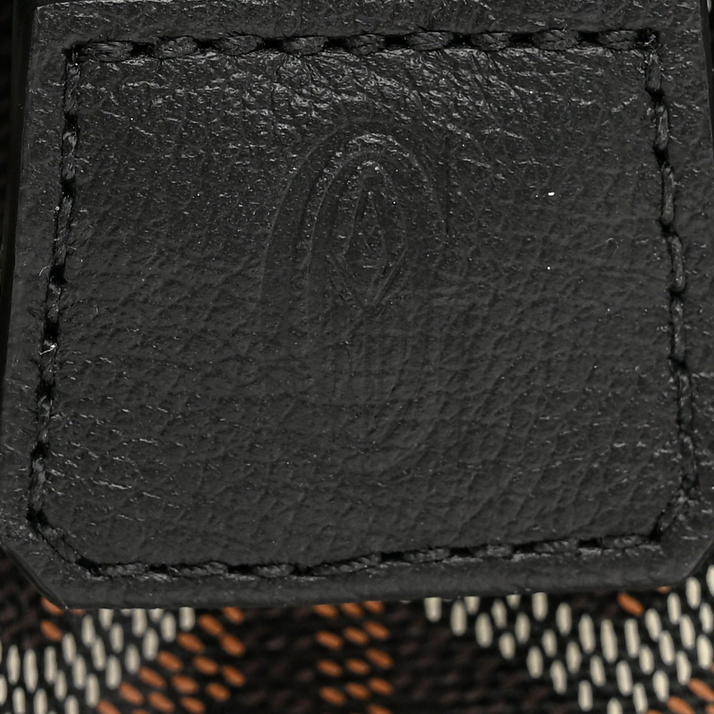Goyardine Jouvence GM Toiletry Pouch Black