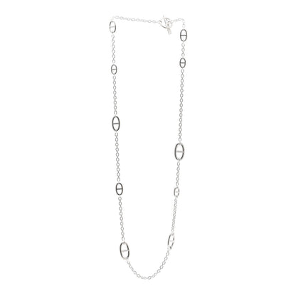 Hermes Sterling Silver Farandole Necklace 80 3 of 5