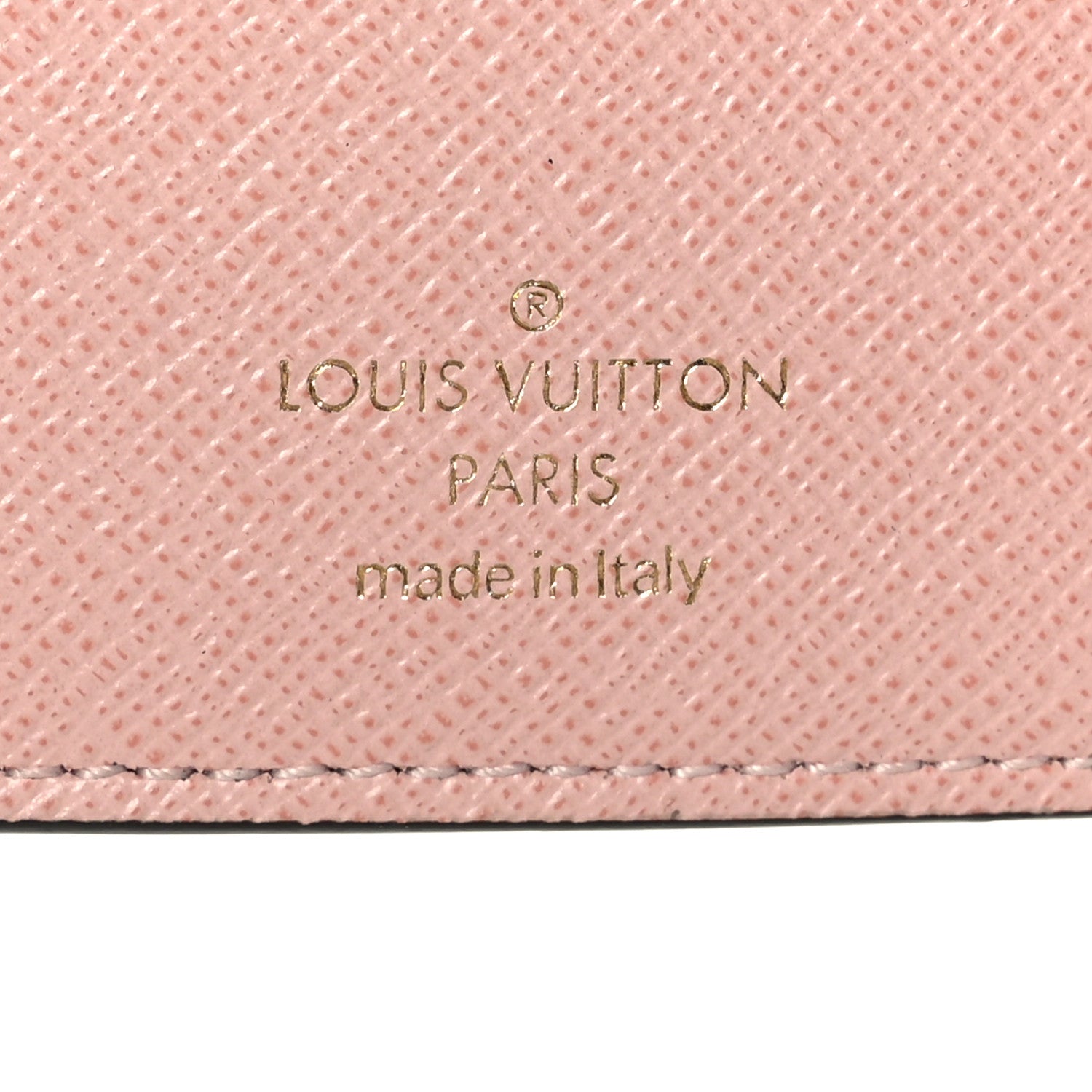 Louis Vuitton Damier Ebene Victorine Wallet Rose Ballerine 7 of 7