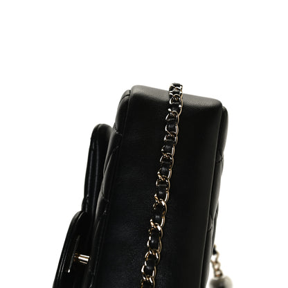 Chanel Lambskin Quilted Small My Precious Flap Black 10 of 10