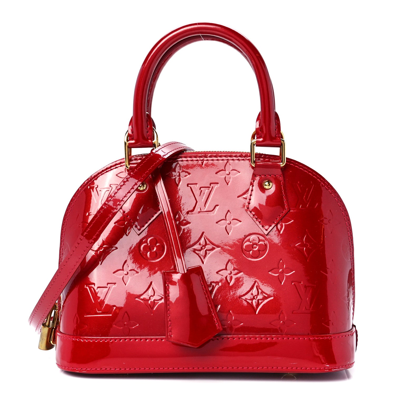 Louis Vuitton Vernis Alma BB Pomme D'Amour 1 of 12