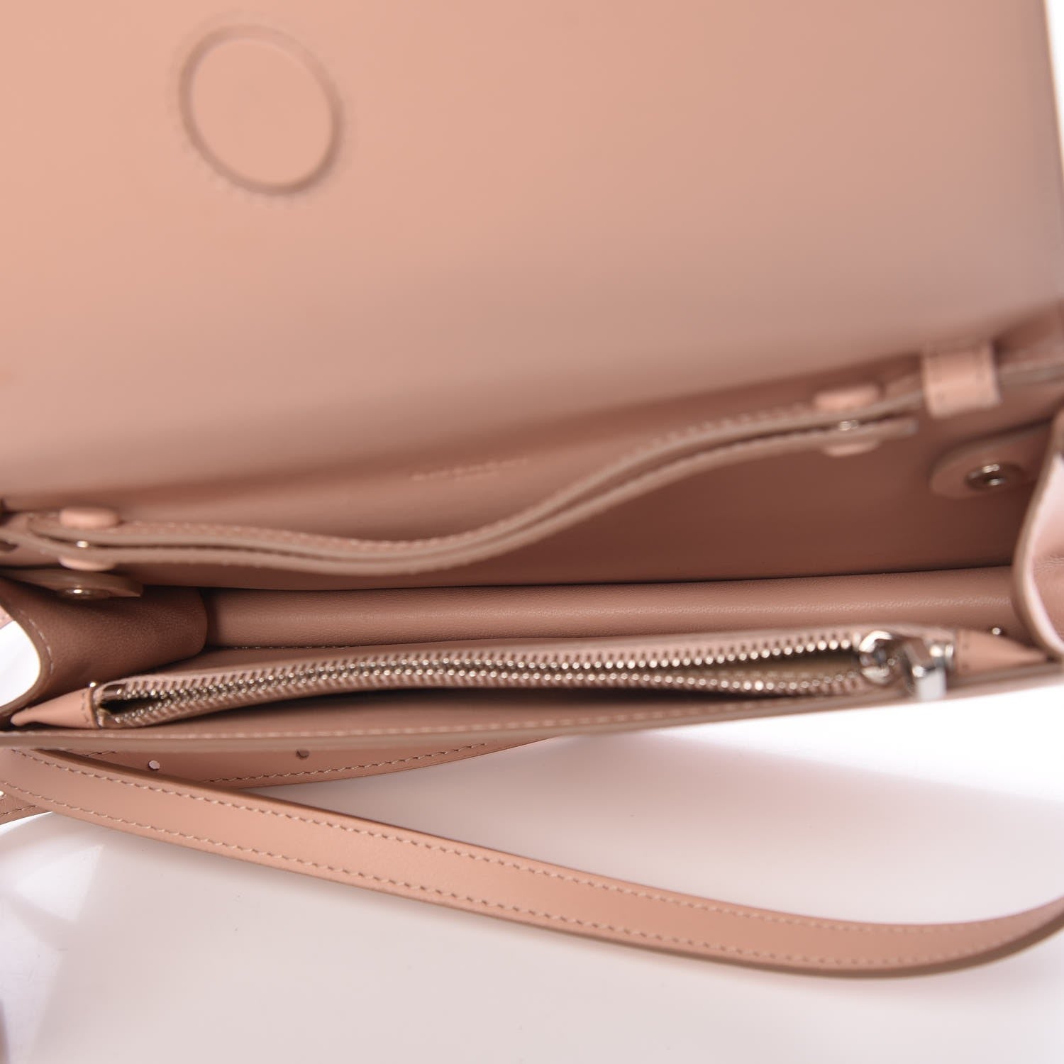 Givenchy Calfskin Logo Debossed Crossbody Light Pink 5 of 7
