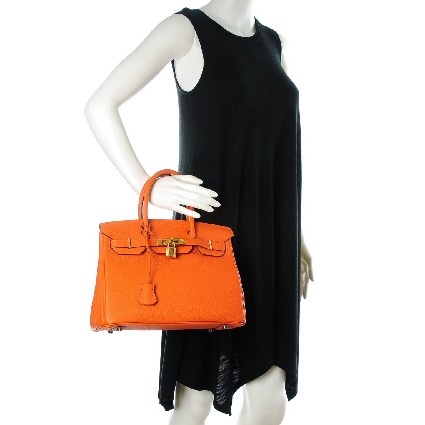 Togo Birkin 30 Orange