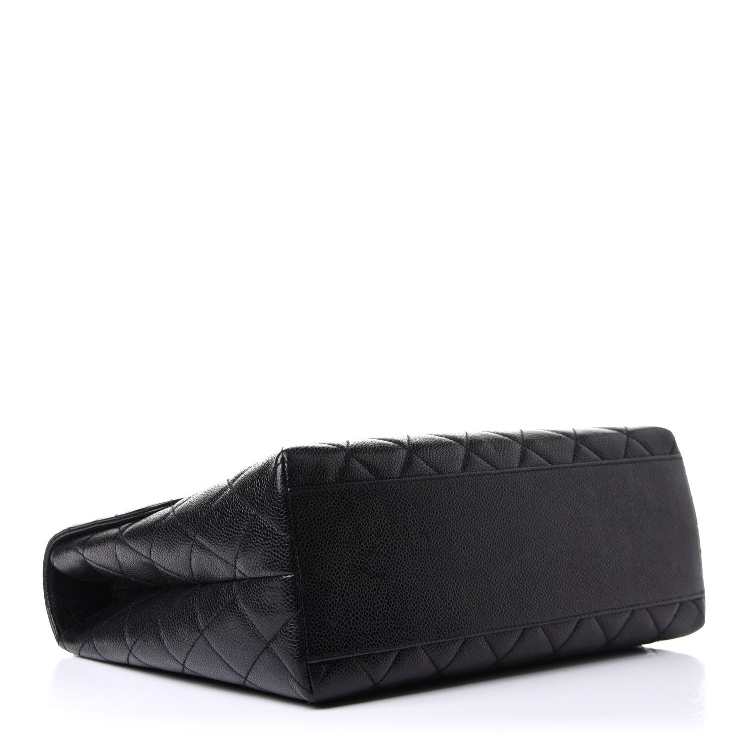 Chanel Caviar Quilted Jumbo Kelly Flap Black 4 of 10