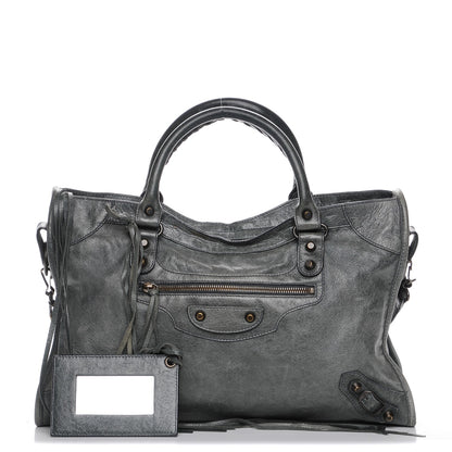 Balenciaga Agneau Classic Hardware City Anthracite 1 of 12