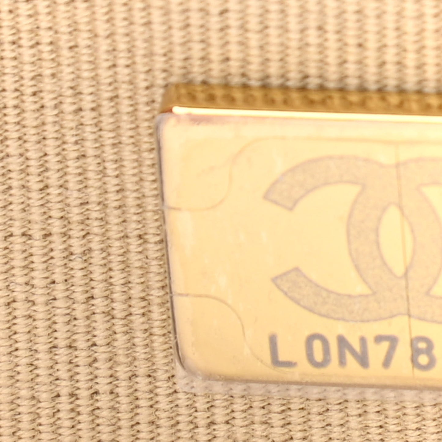 Lambskin Quilted CC Pearl Crush Wallet on Chain WOC White
