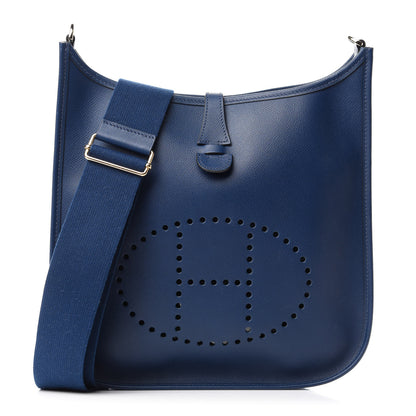 Hermes Epsom Evelyne III PM Bleu Saphir 1 of 10