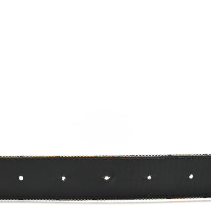 Louis Vuitton Mini Lin Belt 85 34 Blue 4 of 6