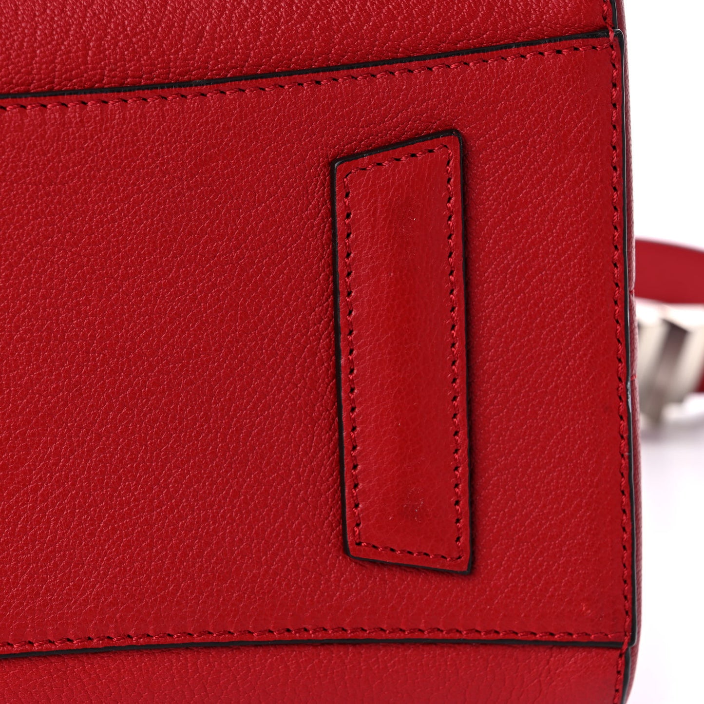 Sugar Goatskin Small Antigona Vermillon