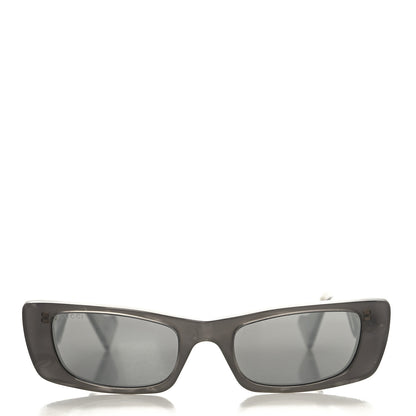 Gucci Acetate Rectangular GG0516S Sunglasses Grey Gold 2 of 7