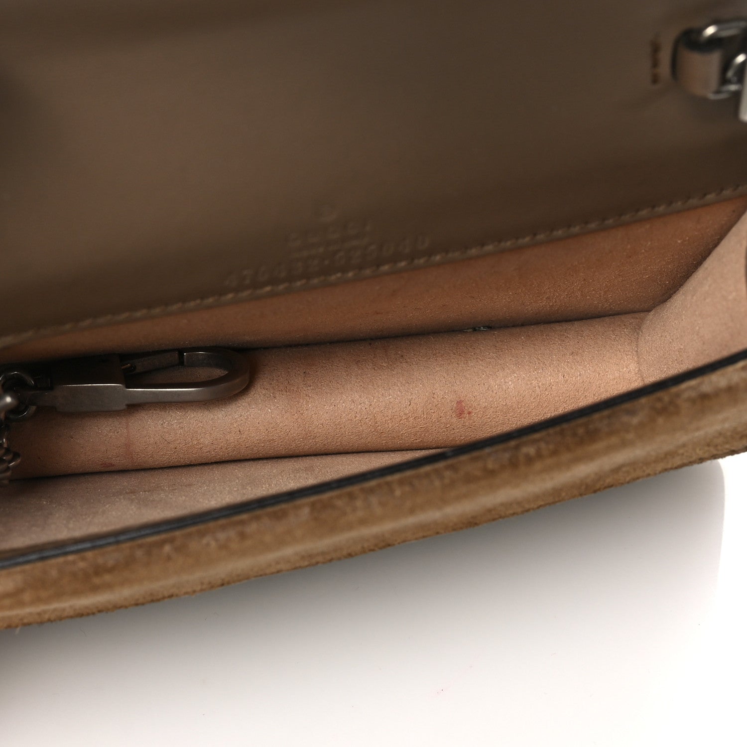 Gucci GG Supreme Monogram Super Mini Dionysus Shoulder Bag Taupe 5 of 7