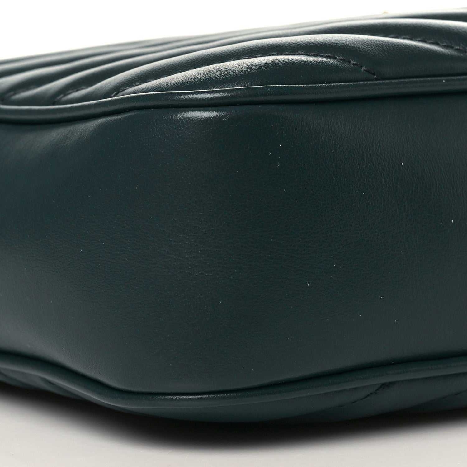 Saint Laurent Calfskin Matelasse Monogram Lou Camera Bag Sea Turquoise 8 of 9