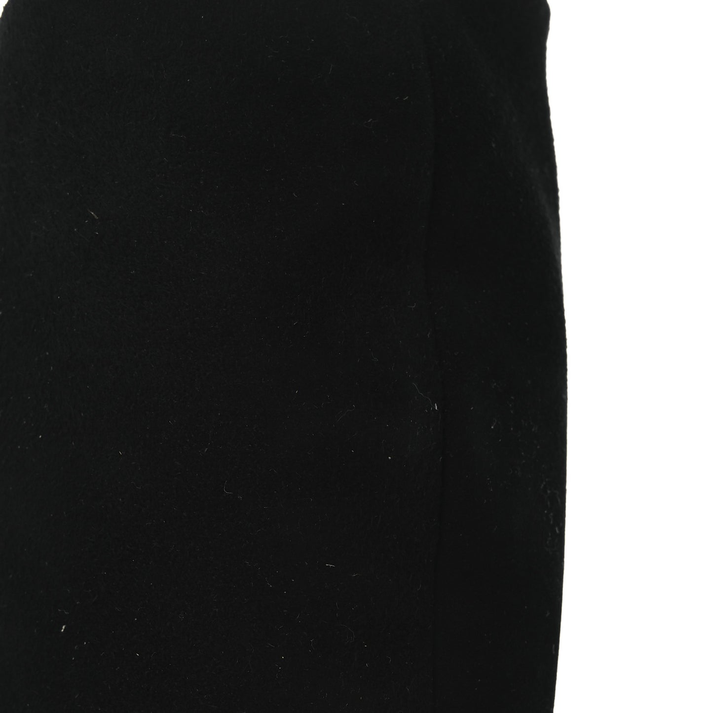 Kid Scamosciato GG Marmont Fringe Knee High Boots 39.5 Black