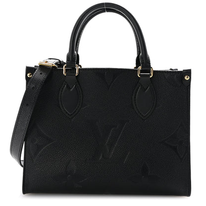 Louis Vuitton Empreinte Monogram Giant Onthego PM Black 1 of 9