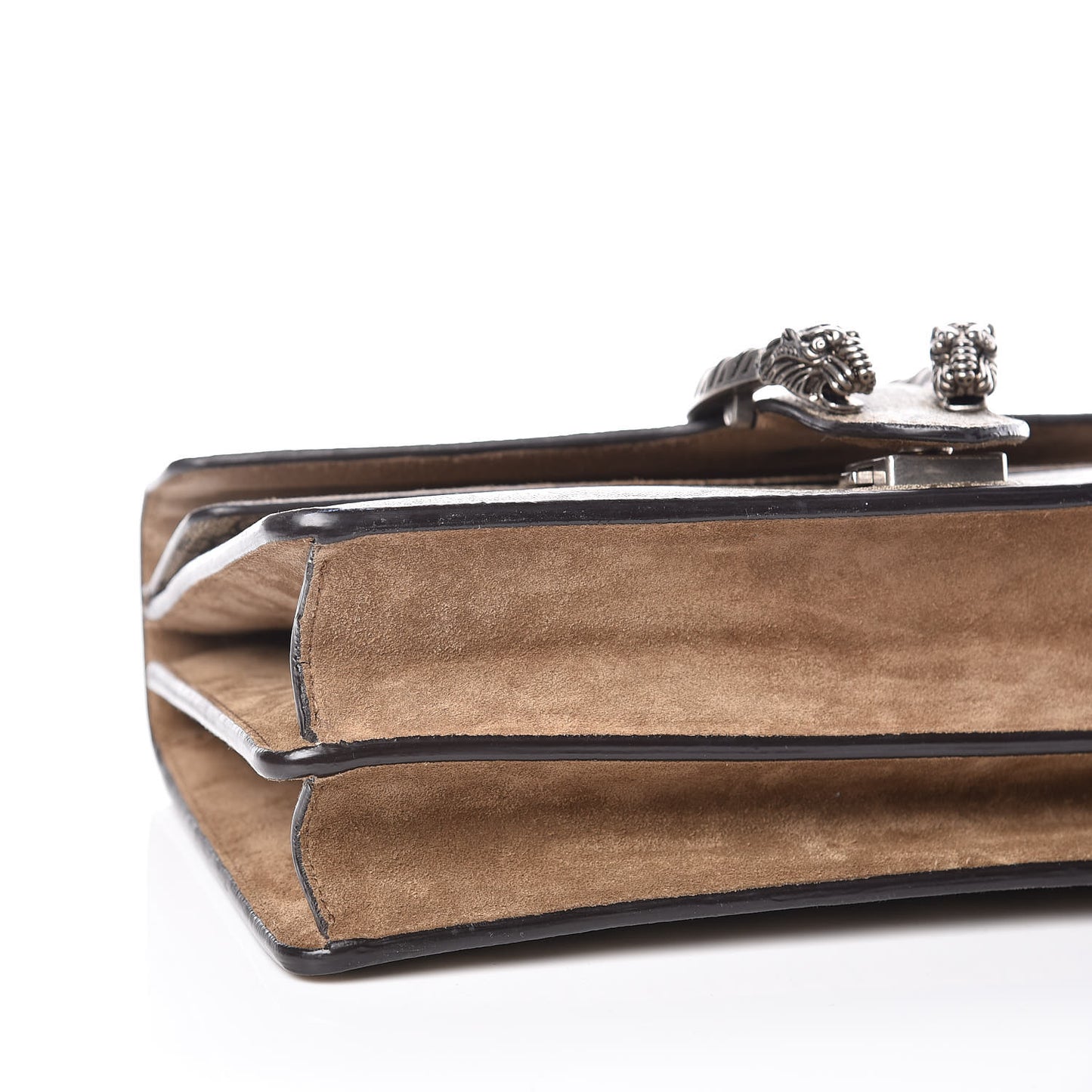 GG Supreme Monogram Small Dionysus Shoulder Bag Taupe