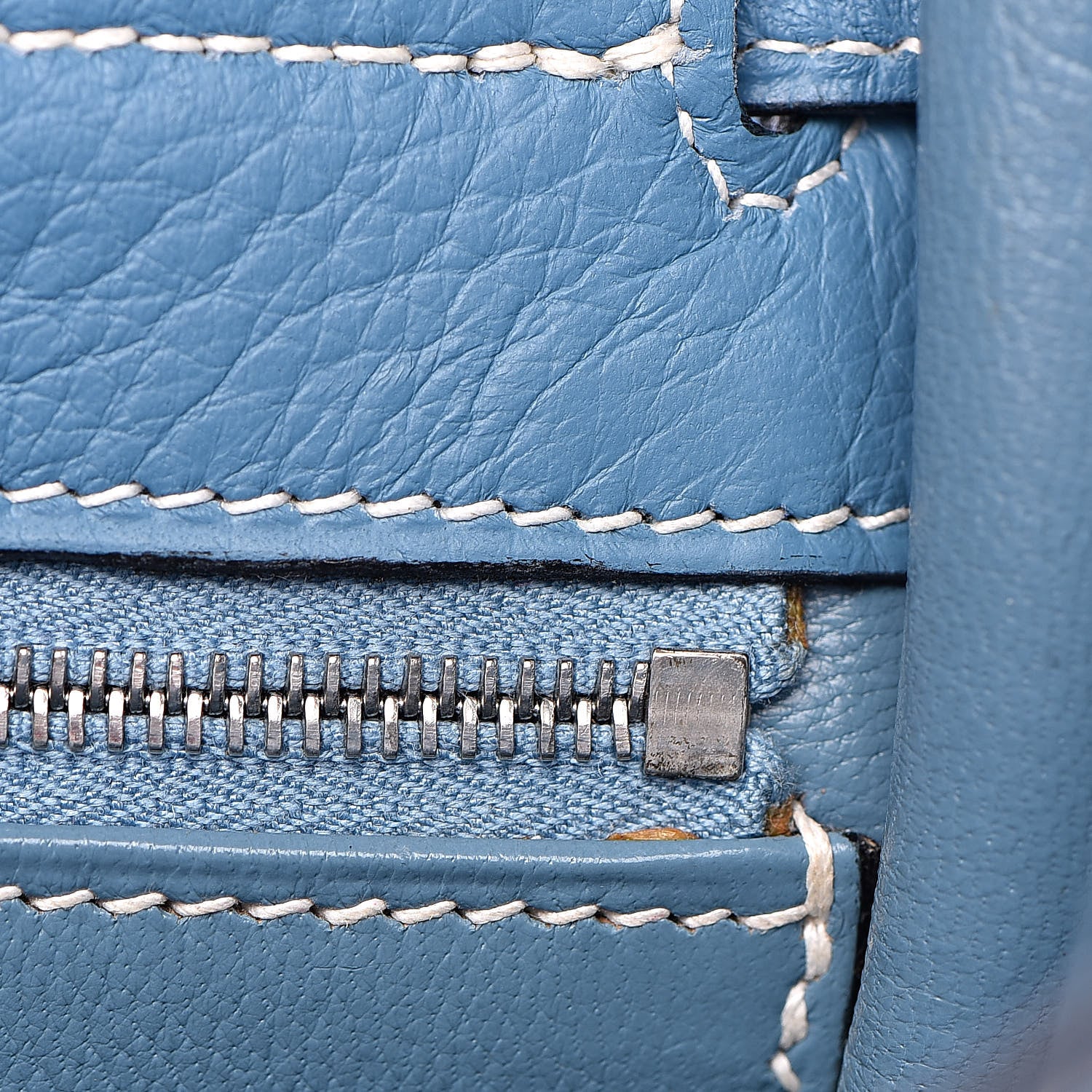 Hermes Togo Kelly Retourne 32 Blue Jean 15 of 38