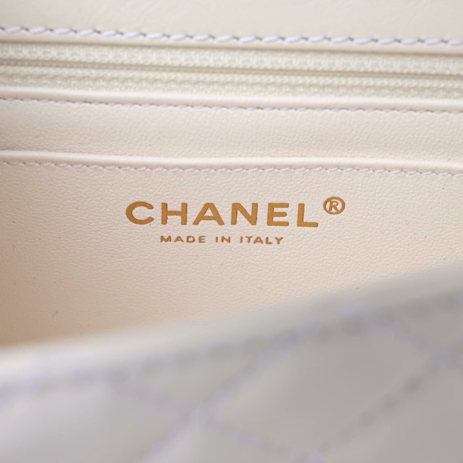 Chanel Aged Calfskin Quilted 2.55 Reissue Mini Flap White 10 of 12