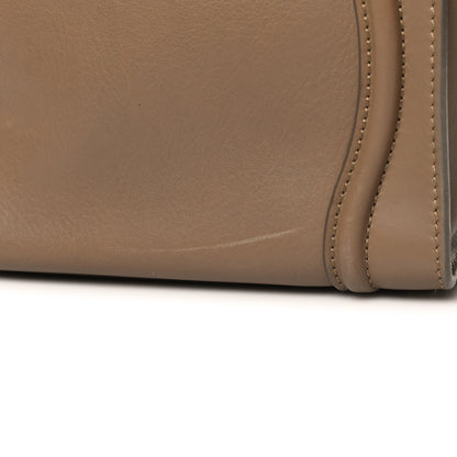 Celine Smooth Calfskin Interstice Micro Luggage Light Taupe 13 of 14