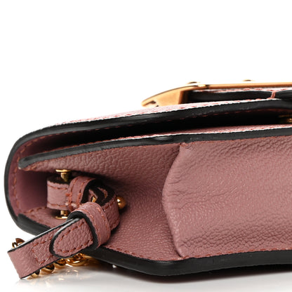 Burberry Grainy Calfskin Mini Buckle Bag Pink 9 of 11