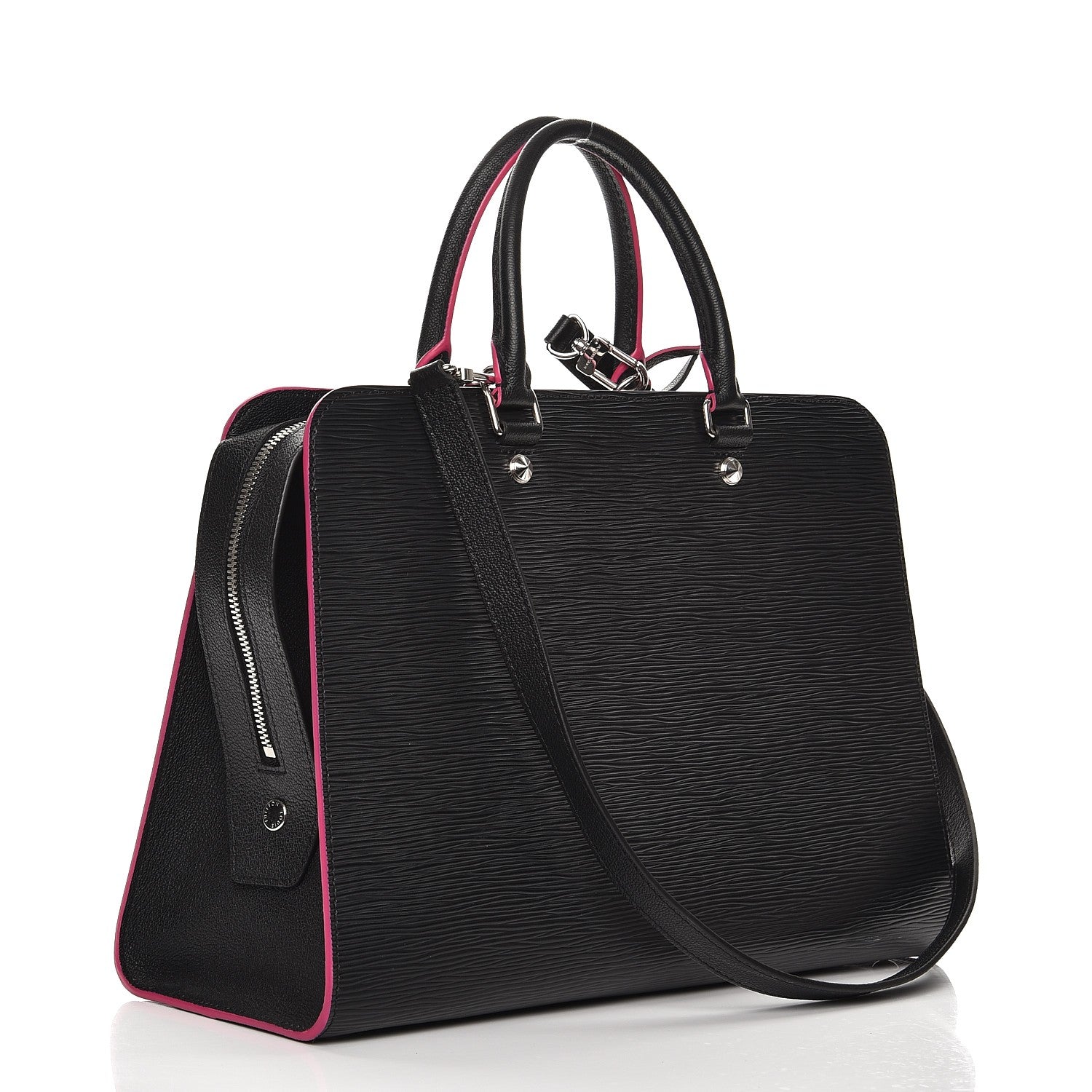 Louis Vuitton Epi Vaneau MM Black 4 of 8