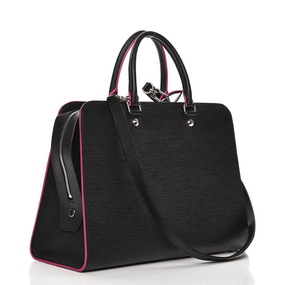 Louis Vuitton Epi Vaneau MM Black 4 of 8