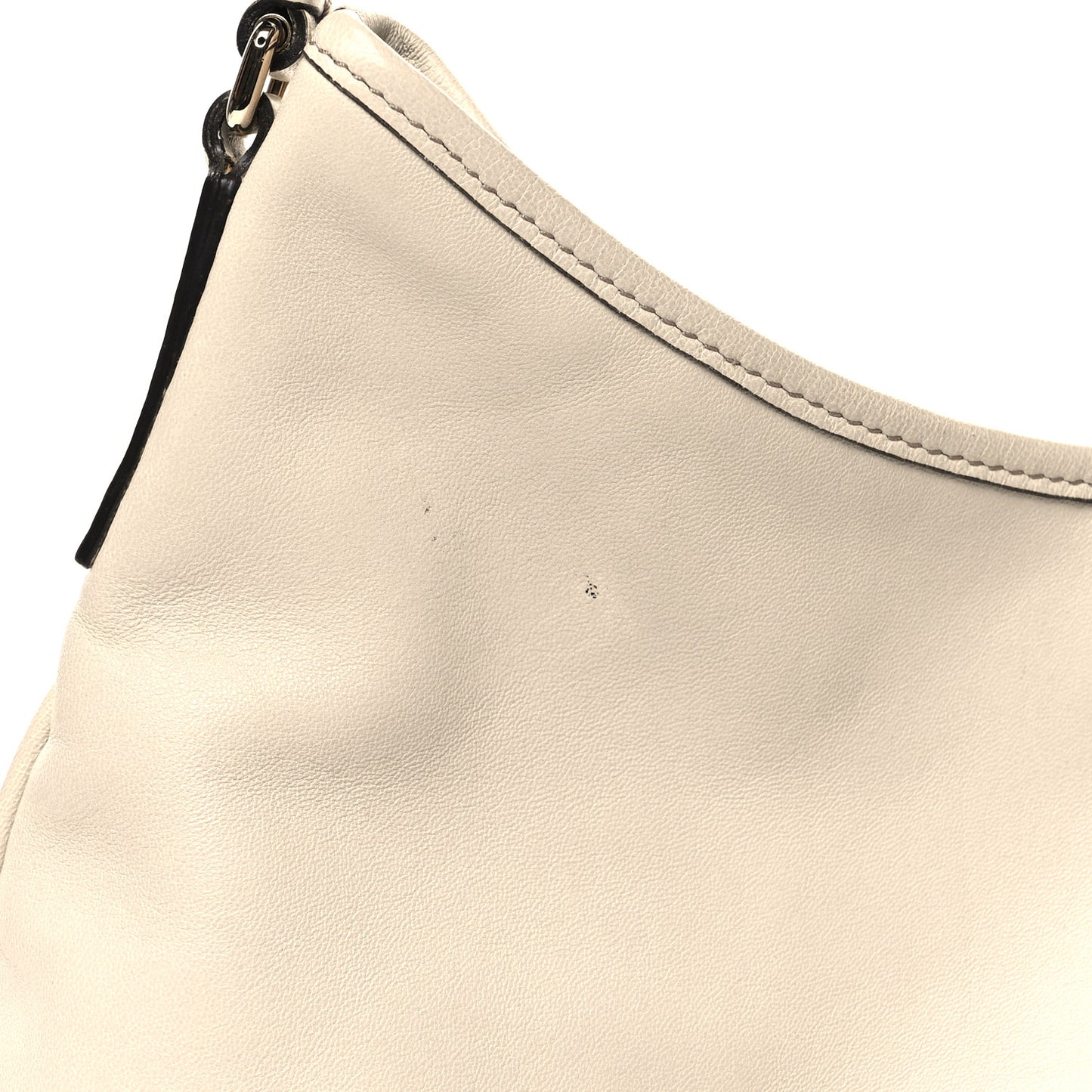 Calfskin Medium New Britt Hobo Off White